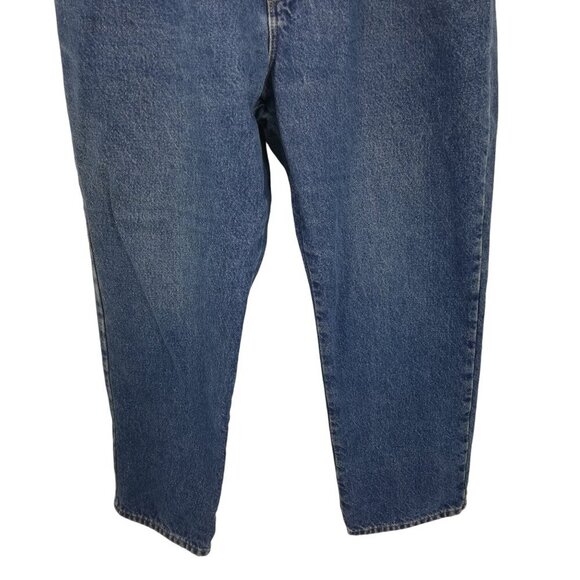 LL Bean Double L Relaxed Fit Flannel Lined Womens Jeans Size 16 Petite Cotton - Picture 6 of 13